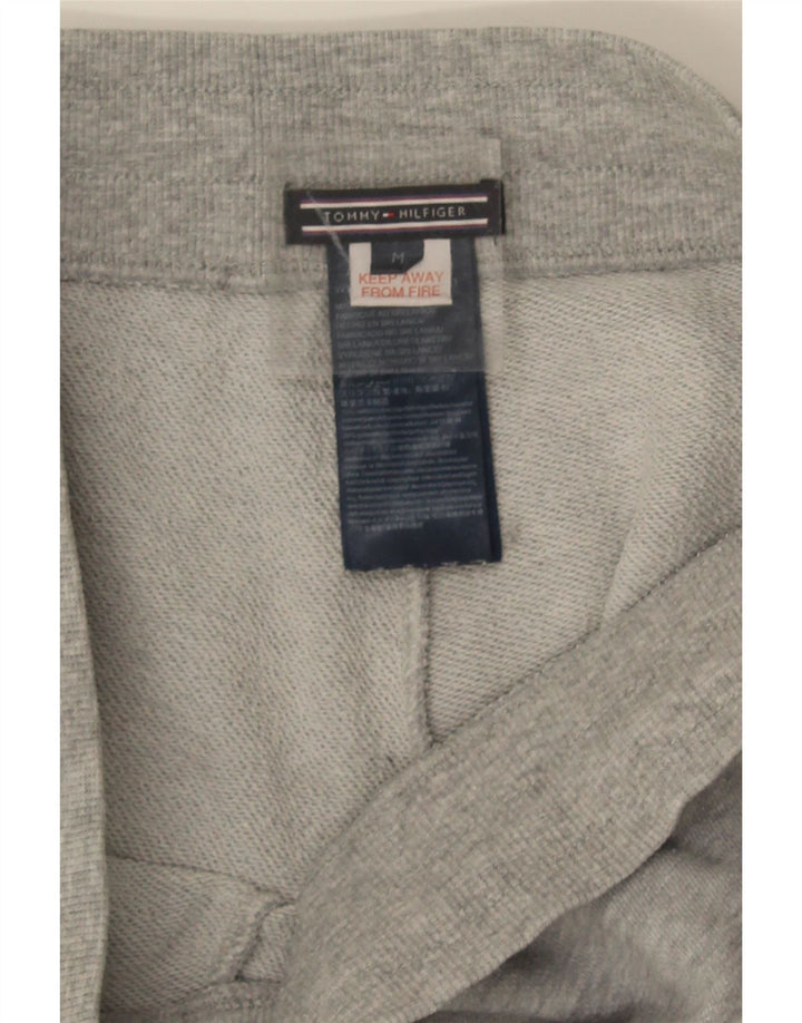 Tommy Hilfiger Mens Tracksuit Trousers Joggers Medium Grey Colourblock