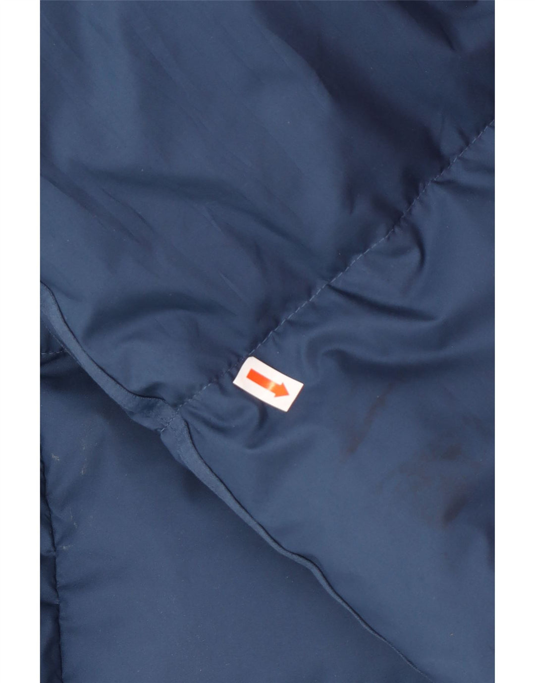 ADIDAS Mens Hooded Padded Jacket UK 42 XL Navy Blue Polyamide Winter