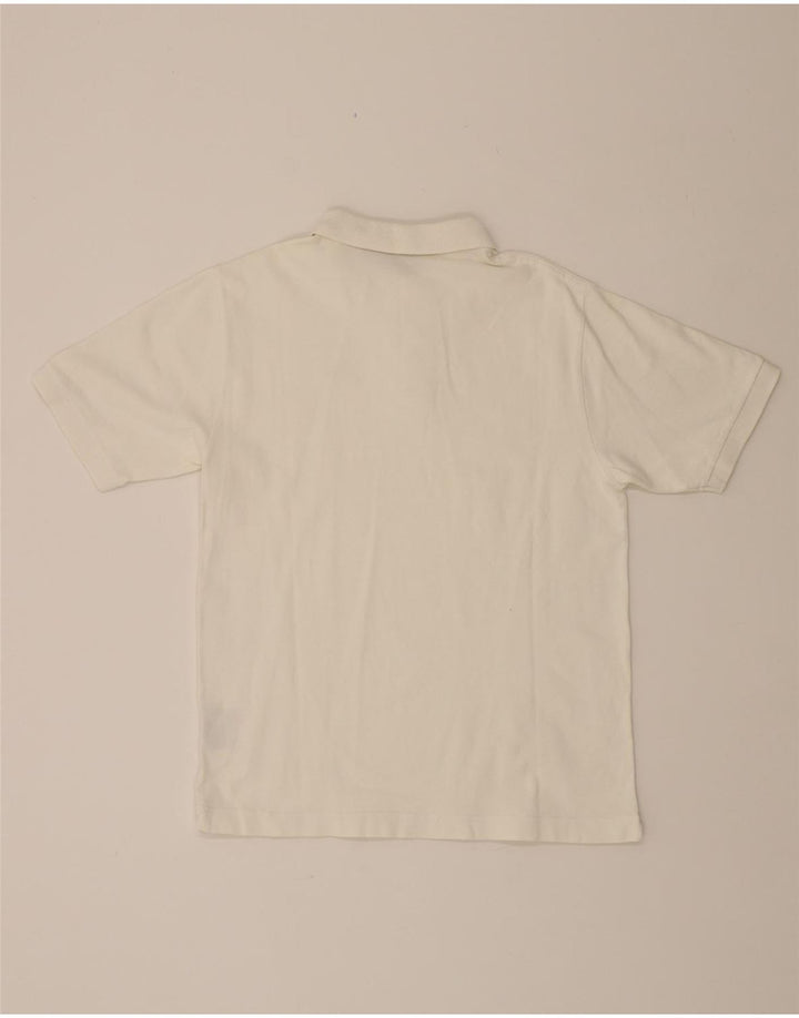KAPPA Mens Polo Shirt Small White Cotton Vintage Kappa and Second-Hand Kappa from Messina Hembry 