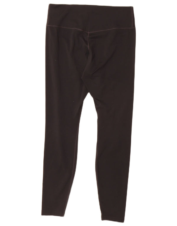 Nike Womens Dri Fit Leggings UK 12 Medium Black