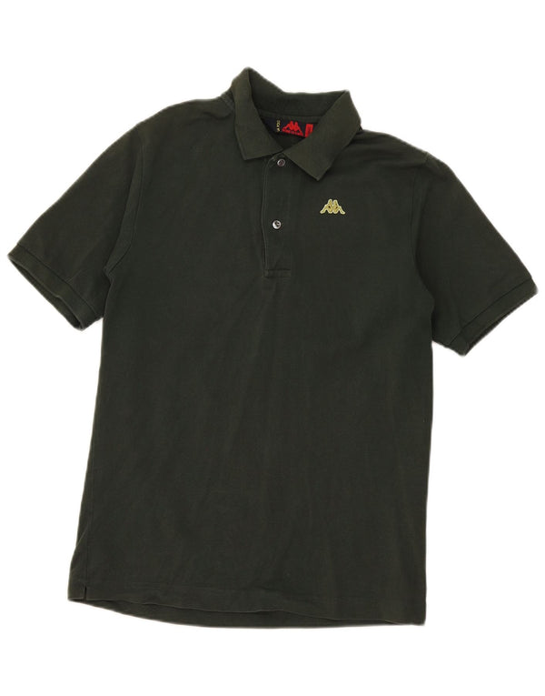 Kappa Mens Polo Shirt Small Khaki Cotton