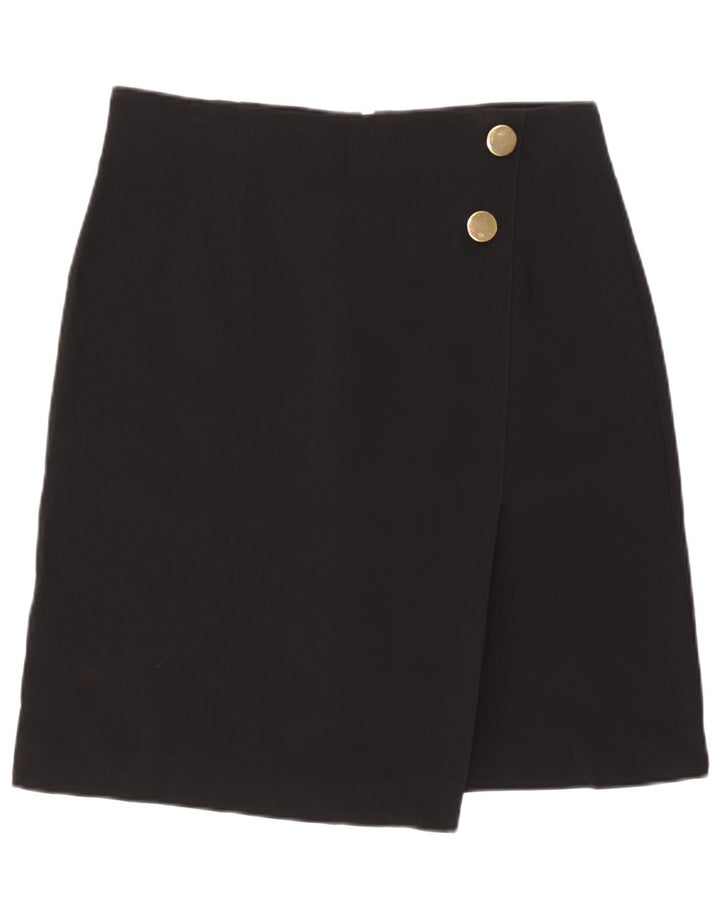 Marks & Spencer Womens Pencil Skirt UK 12 Medium W30  Black Polyester