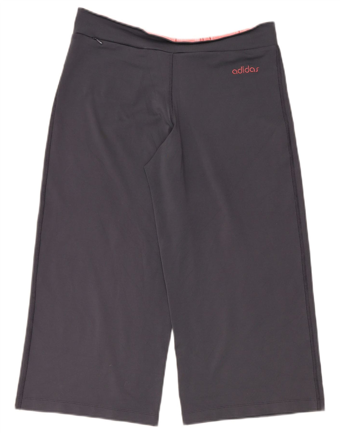 ADIDAS Womens Capri Wide Leg Tracksuit Trousers UK 16 Large  Navy Blue