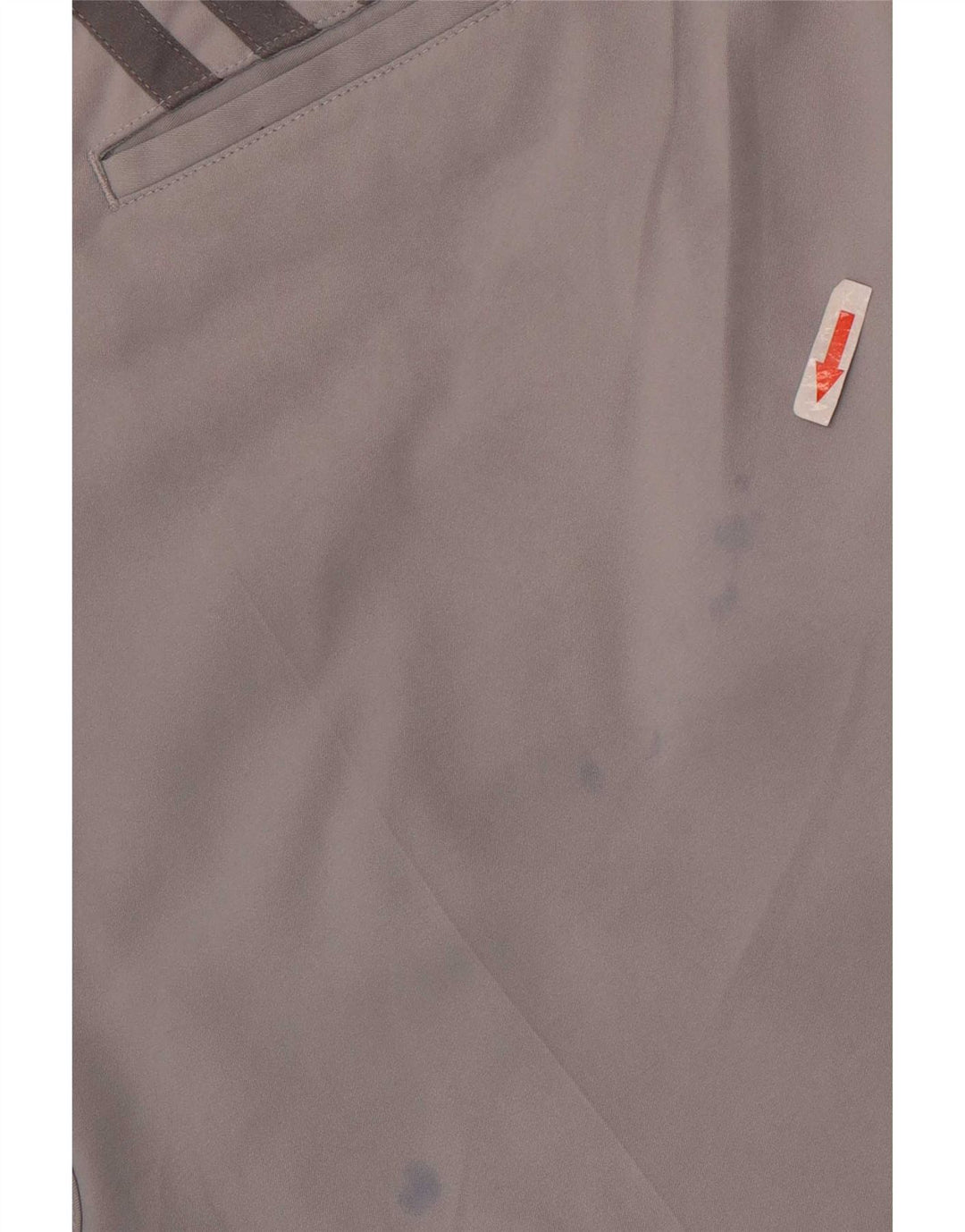 Adidas Mens Chino Shorts W38 XL Grey Polyester