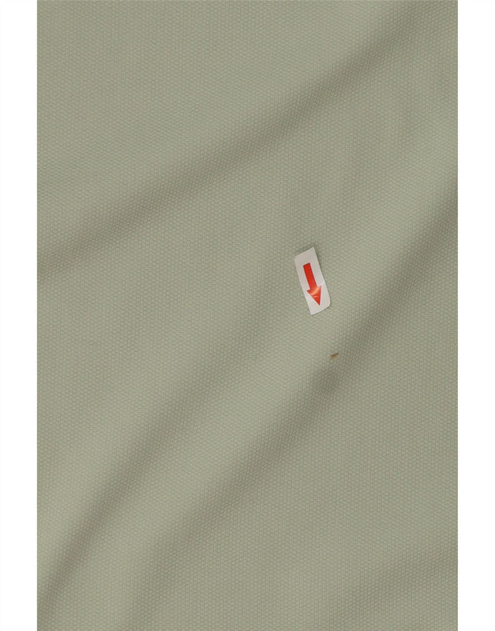 ADIDAS Mens Polo Shirt XL Green Polyester