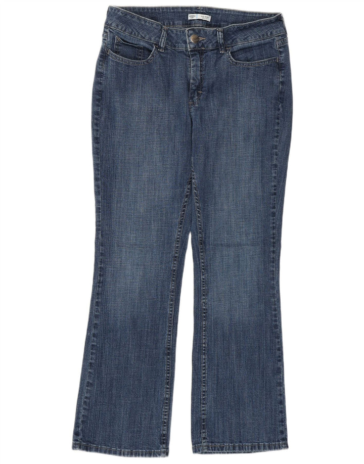 Lee Womens Riders Mid Rise Bootcut Jeans US 12 Large W32 L28 Blue
