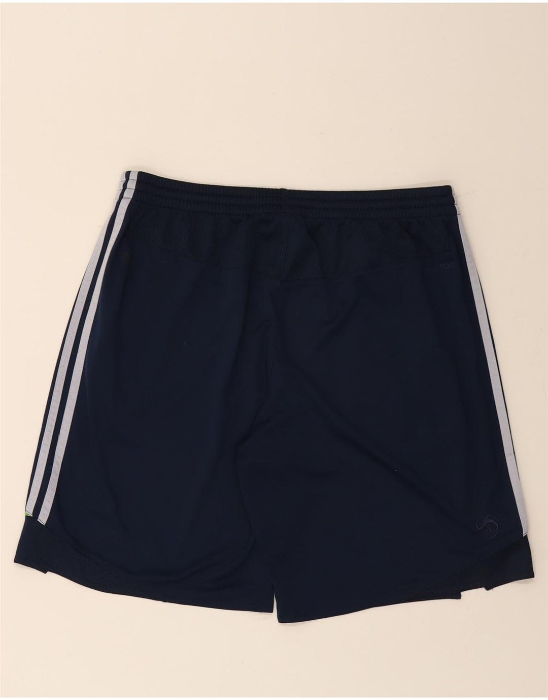 ADIDAS Mens Clima 365 Sport Shorts Large Navy Blue Colourblock Polyester