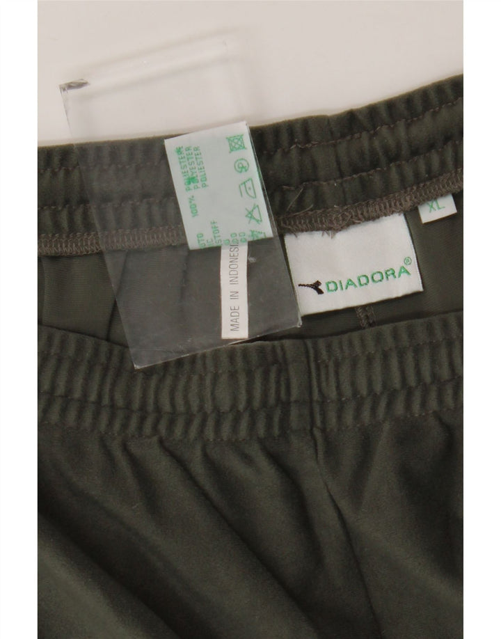 Diadora Mens Cargo Tracksuit Trousers XL  Khaki Polyester