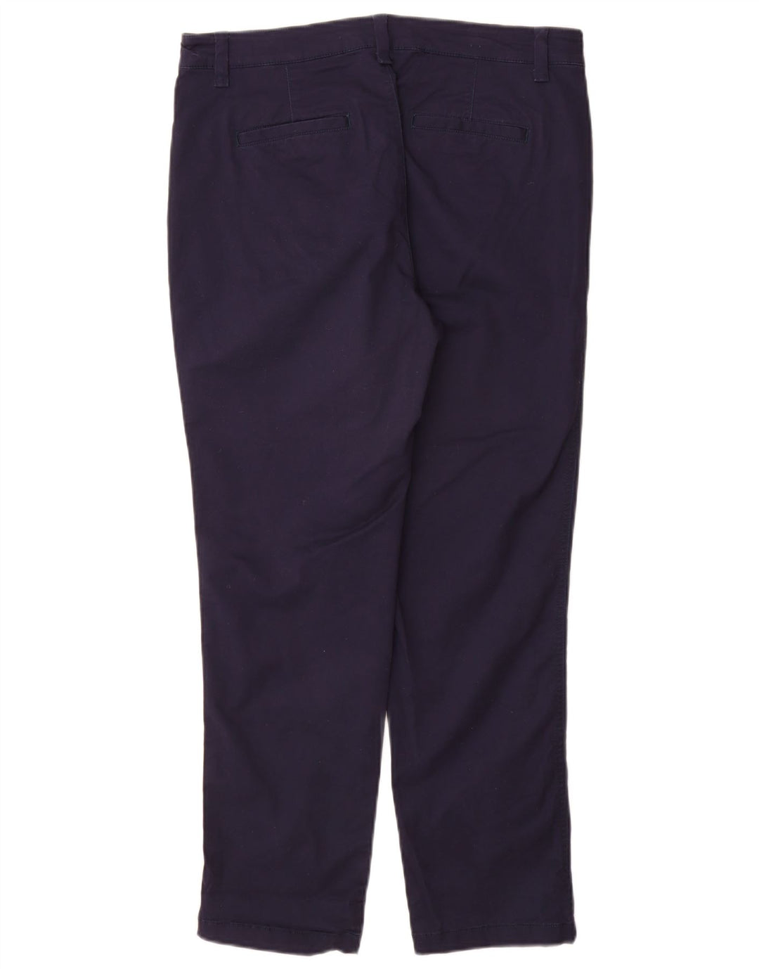 GAP Womens Girlfriend Chino Trousers US 8 Medium W32 L28 Navy Blue