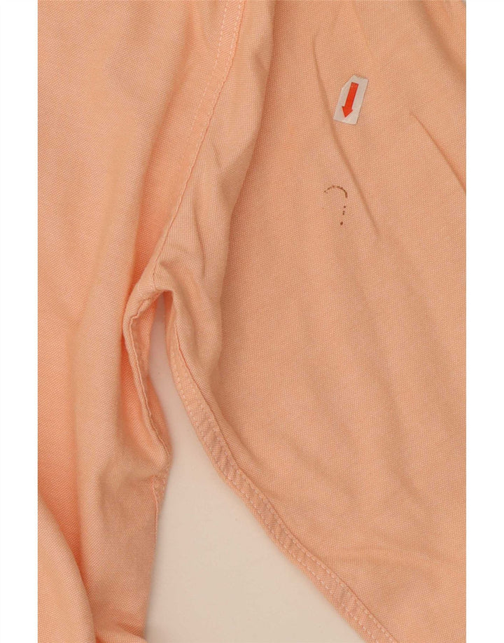 Rifle Mens Shirt Small Orange Cotton
