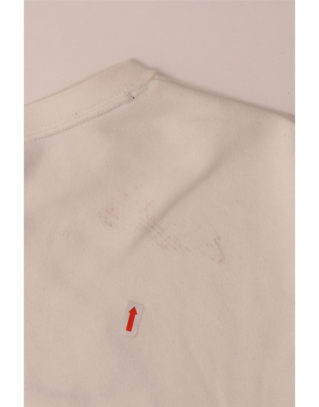 NIKE Mens Loose Fit Graphic Sweatshirt Jumper XS White Cotton