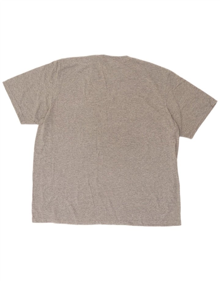 Russell Athletic Mens Graphic T-Shirt Top 2XL Grey