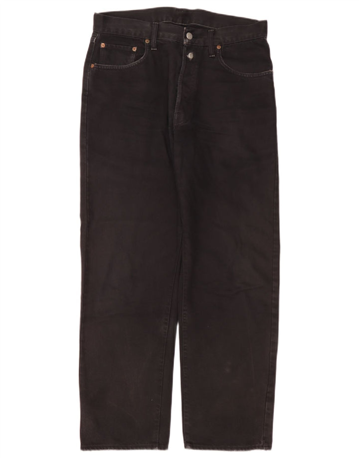 Replay Mens Straight Jeans W33 L30 Black
