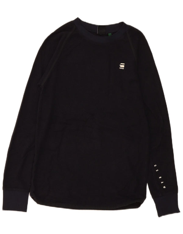 G-Star Mens Sweatshirt Jumper Medium Black