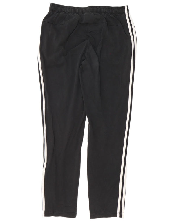 Adidas Mens Tracksuit Trousers Medium  Black Cotton
