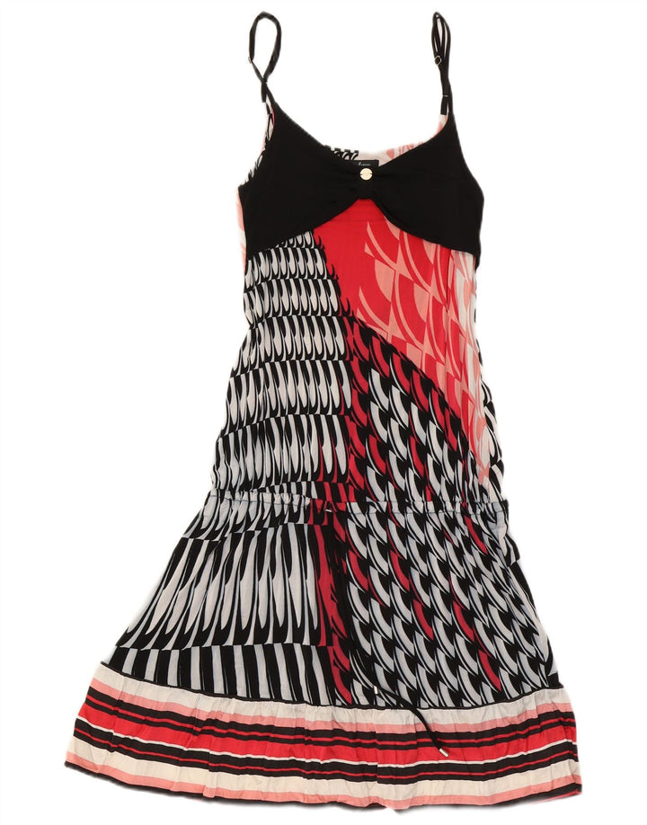 Guess By Marciano Womens Abstract Pattern Sundress IT 42 Medium Multicolour