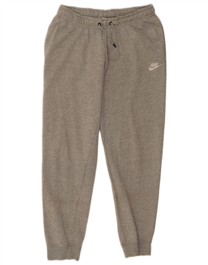 Nike Womens Tracksuit Trousers Joggers UK 12 Medium  Grey