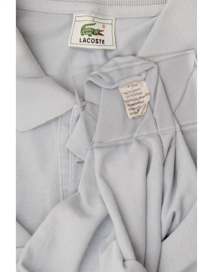 Lacoste Mens Polo Shirt Size 5 Large Grey Cotton