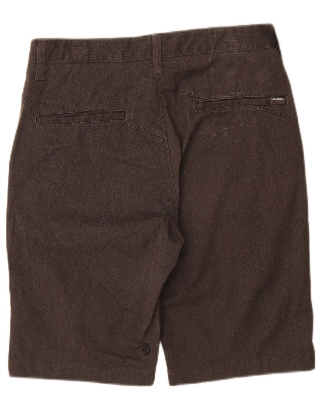 Volcom Mens Chino Shorts W28 Small  Grey Cotton