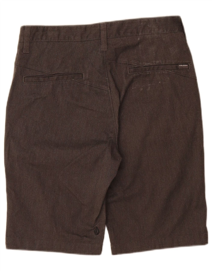 Volcom Mens Chino Shorts W28 Small  Grey Cotton
