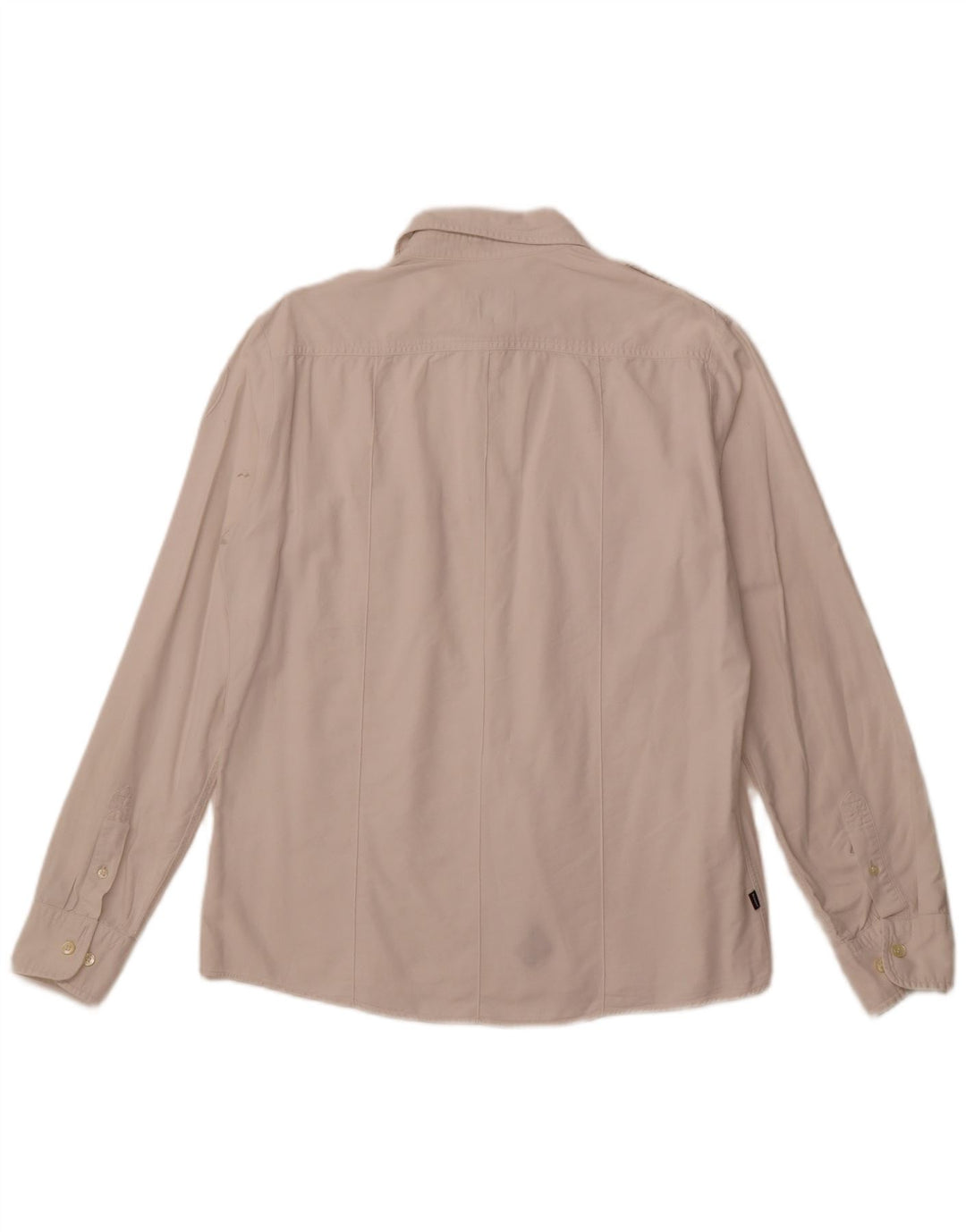 BLAUER Mens Military Shirt XL White Cotton