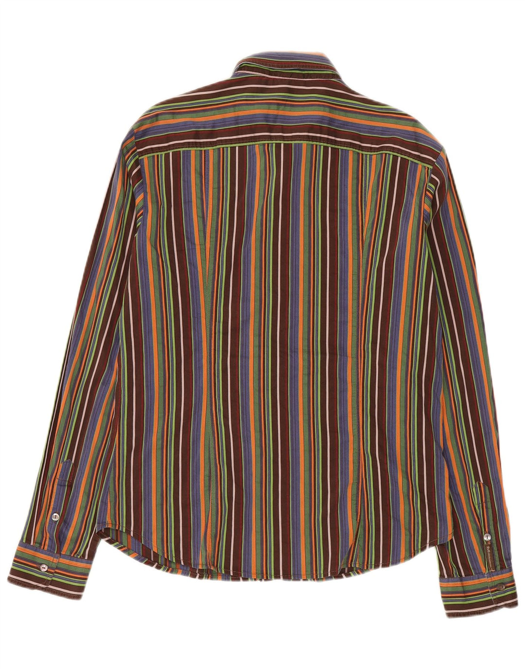 Dolce & Gabbana Mens Shirt Size 38 Medium Multicoloured Striped Cotton