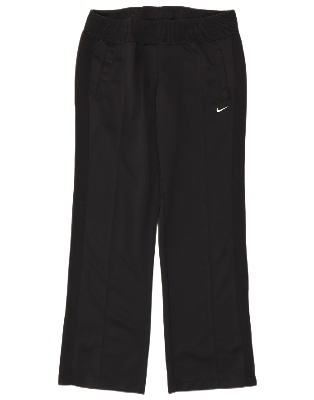 Nike Womens Tracksuit Trousers UK 14 Large  Black Polyester