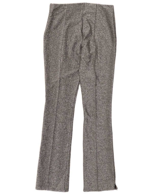 Zara Womens Trafaluc Bootcut Casual Trousers Medium W28 L30 Silver