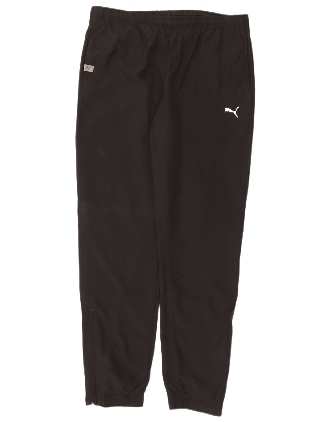 PUMA Mens Graphic Tracksuit Trousers Joggers Medium Black