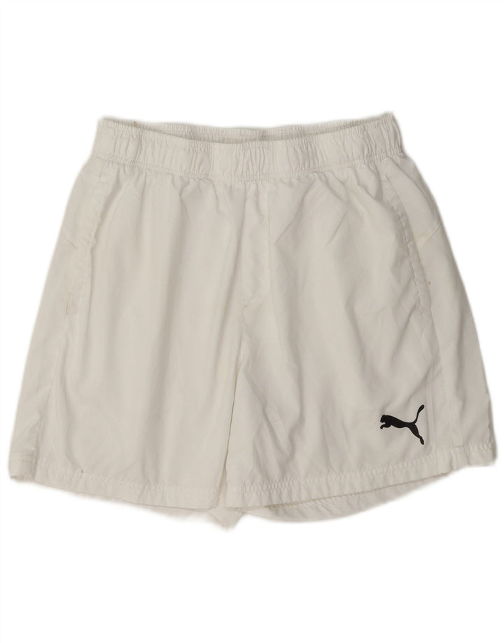 Puma Mens Sport Shorts Large White