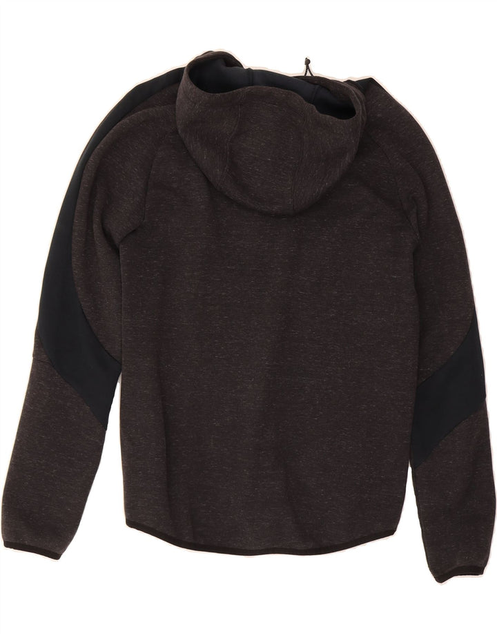 PUMA Mens Zip Hoodie Sweater Medium Black Flecked Cotton Vintage Puma and Second-Hand Puma from Messina Hembry 