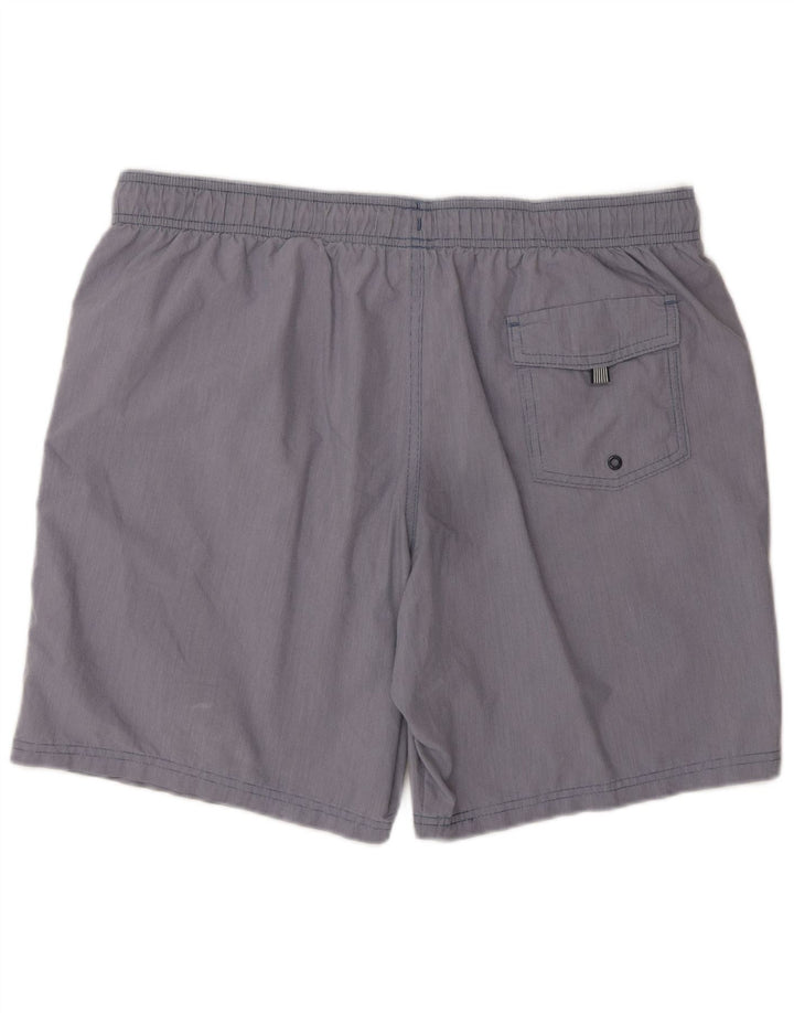 Marks & Spencer Mens Swimming Shorts Large  Blue Cotton