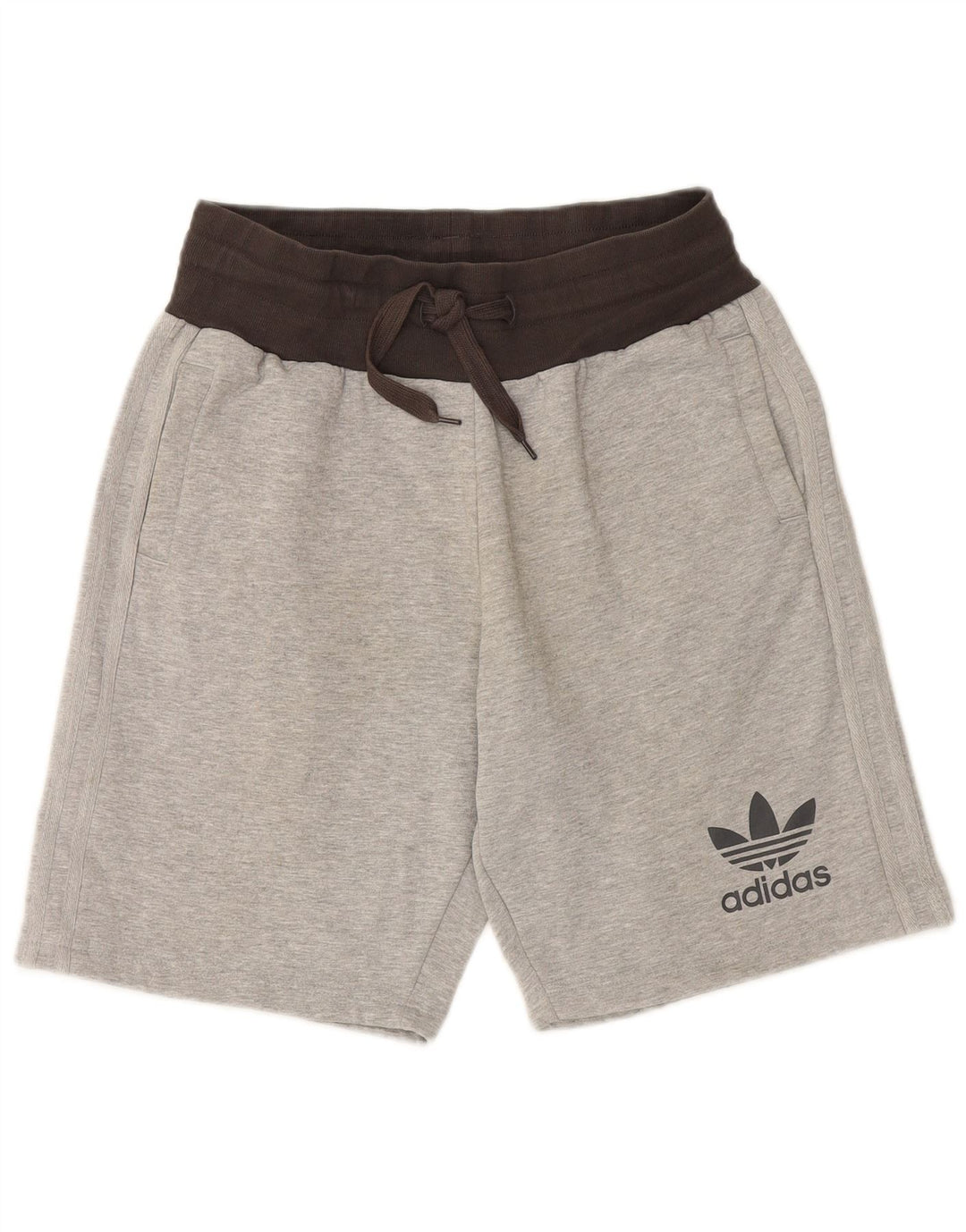 ADIDAS Mens Sport Shorts Medium  Grey Colourblock Cotton