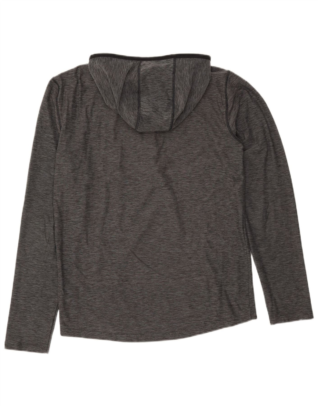 NEW BALANCE Mens Hooded Pullover Tracksuit Top Small Grey Flecked