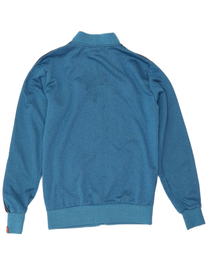 Ellesse Mens Graphic Tracksuit Top Jacket XS Blue Polyester
