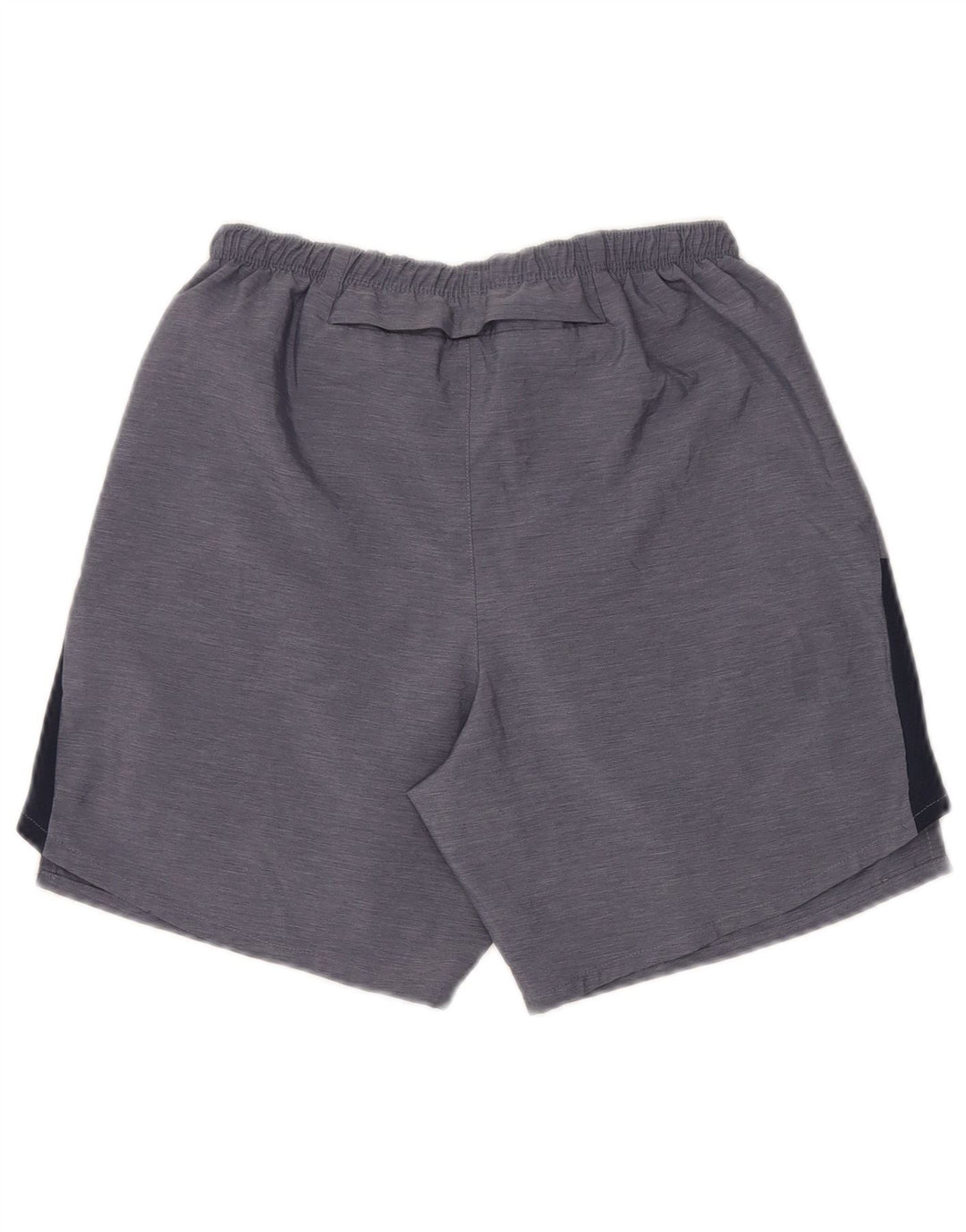 NIKE Womens Dri Fit Sport Shorts UK 10 Small  Blue Colourblock Polyester