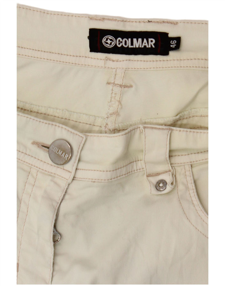 COLMAR Mens Casual Shorts EU 46 Large W32 Off White