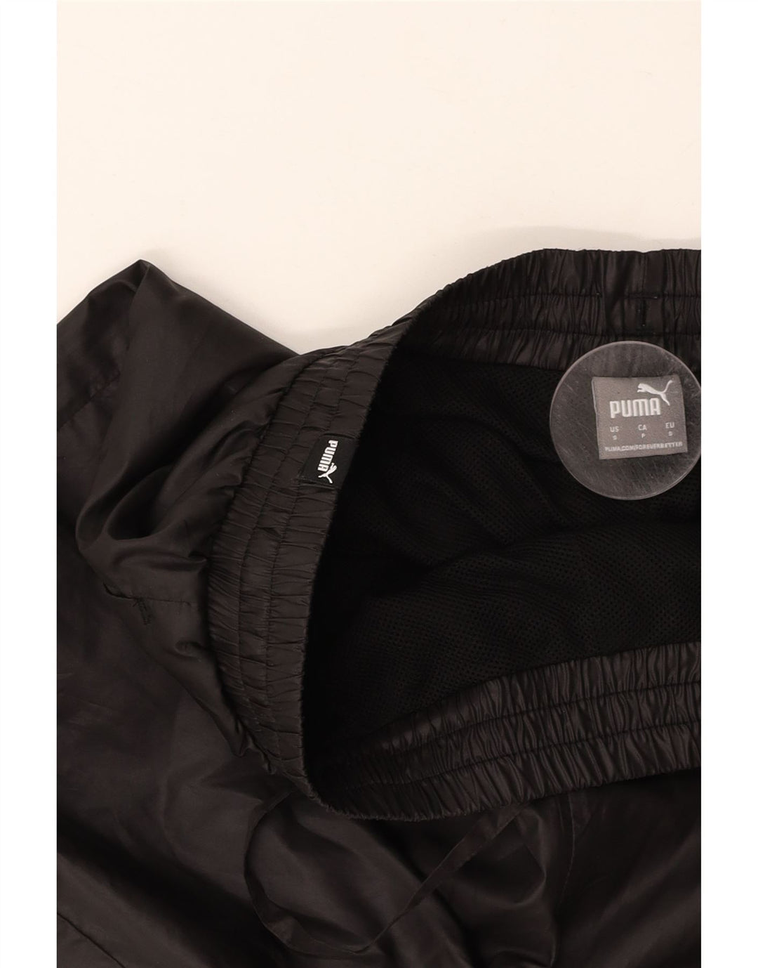 PUMA Womens Sport Shorts UK 10 Small  Black