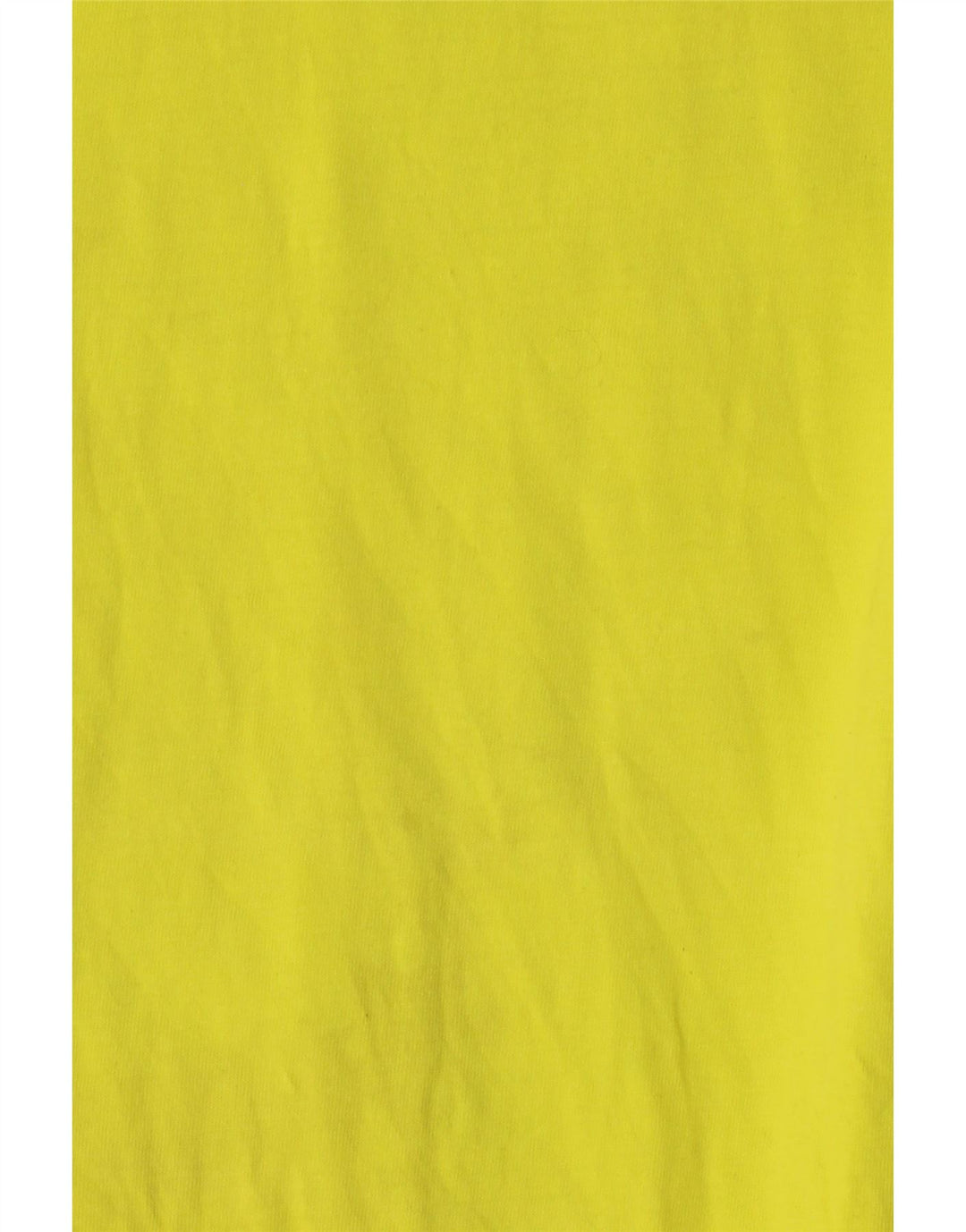 Umbro Mens T-Shirt Top 2XL Yellow Cotton