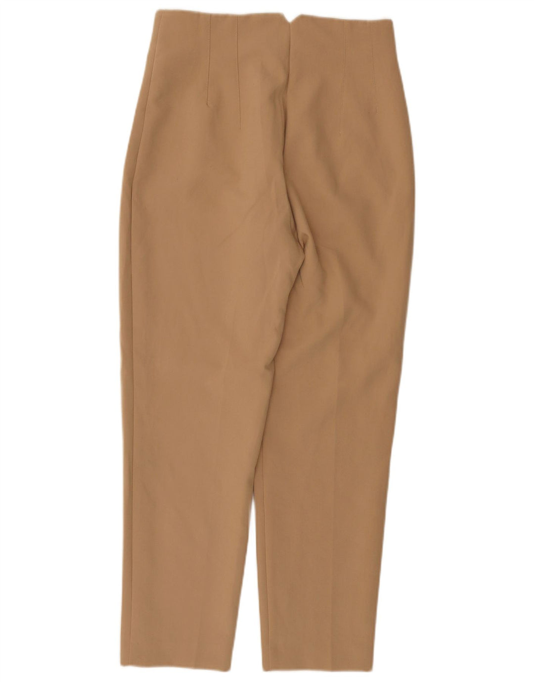 Zara Womens Tapered Chino Trousers Medium W28 L26 Beige Polyester