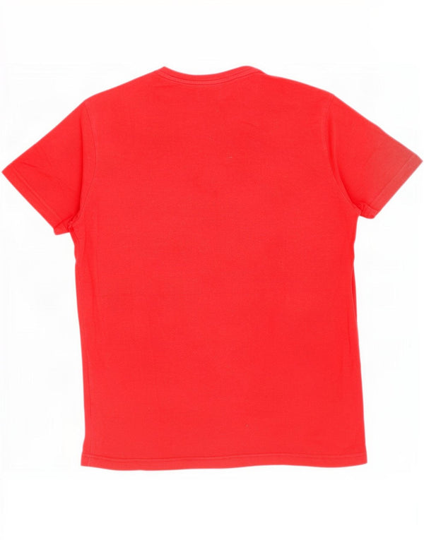 Carrera Mens Graphic T-Shirt Top 2XL Red Cotton