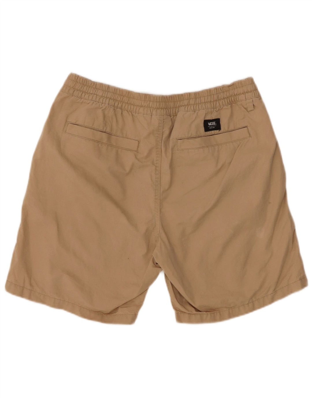 VANS Mens Chino Shorts Medium W30 Beige Cotton