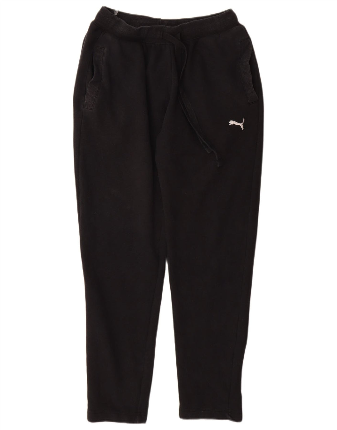 PUMA Womens Tracksuit Trousers UK 12 Medium  Black Cotton