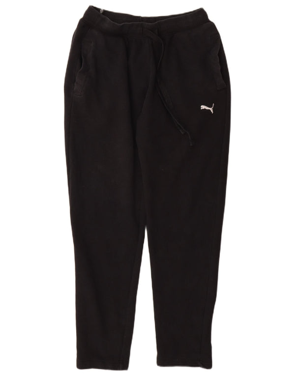 PUMA Womens Tracksuit Trousers UK 12 Medium  Black Cotton