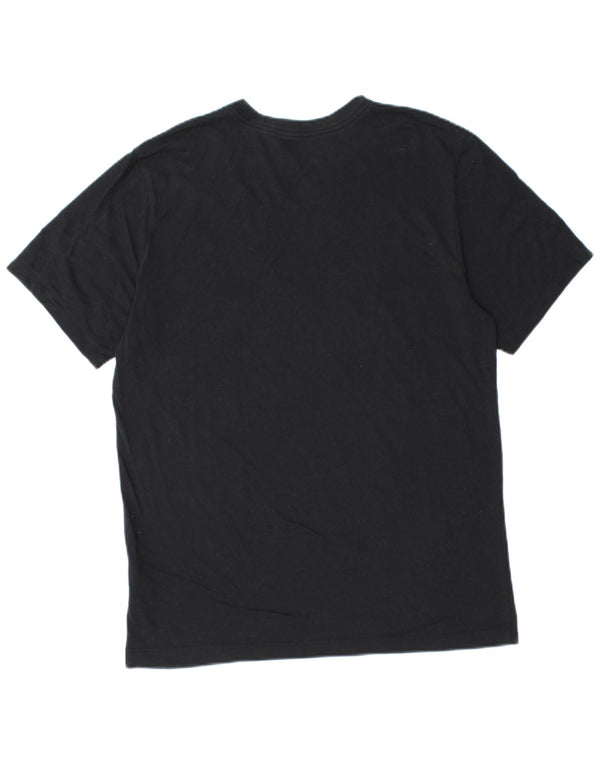 Nike Mens Athletic Cut Graphic T-Shirt Top Medium Black