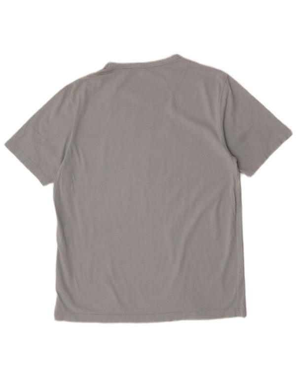 Ted Baker Mens Graphic T-Shirt Top Size 4 Large Blue Cotton