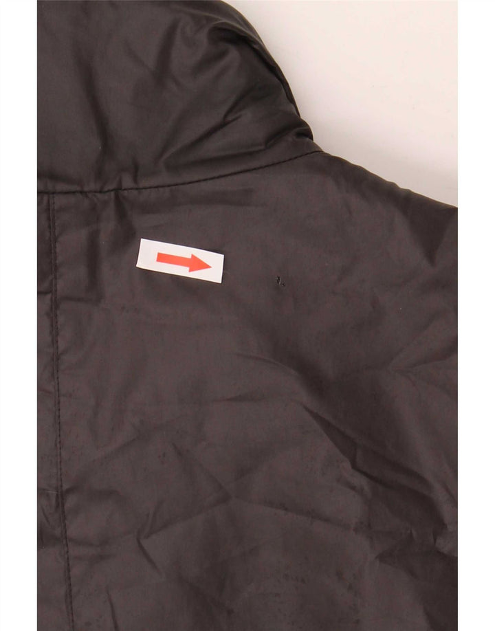 Adidas Mens Padded Jacket UK 38 Medium Black Polyester