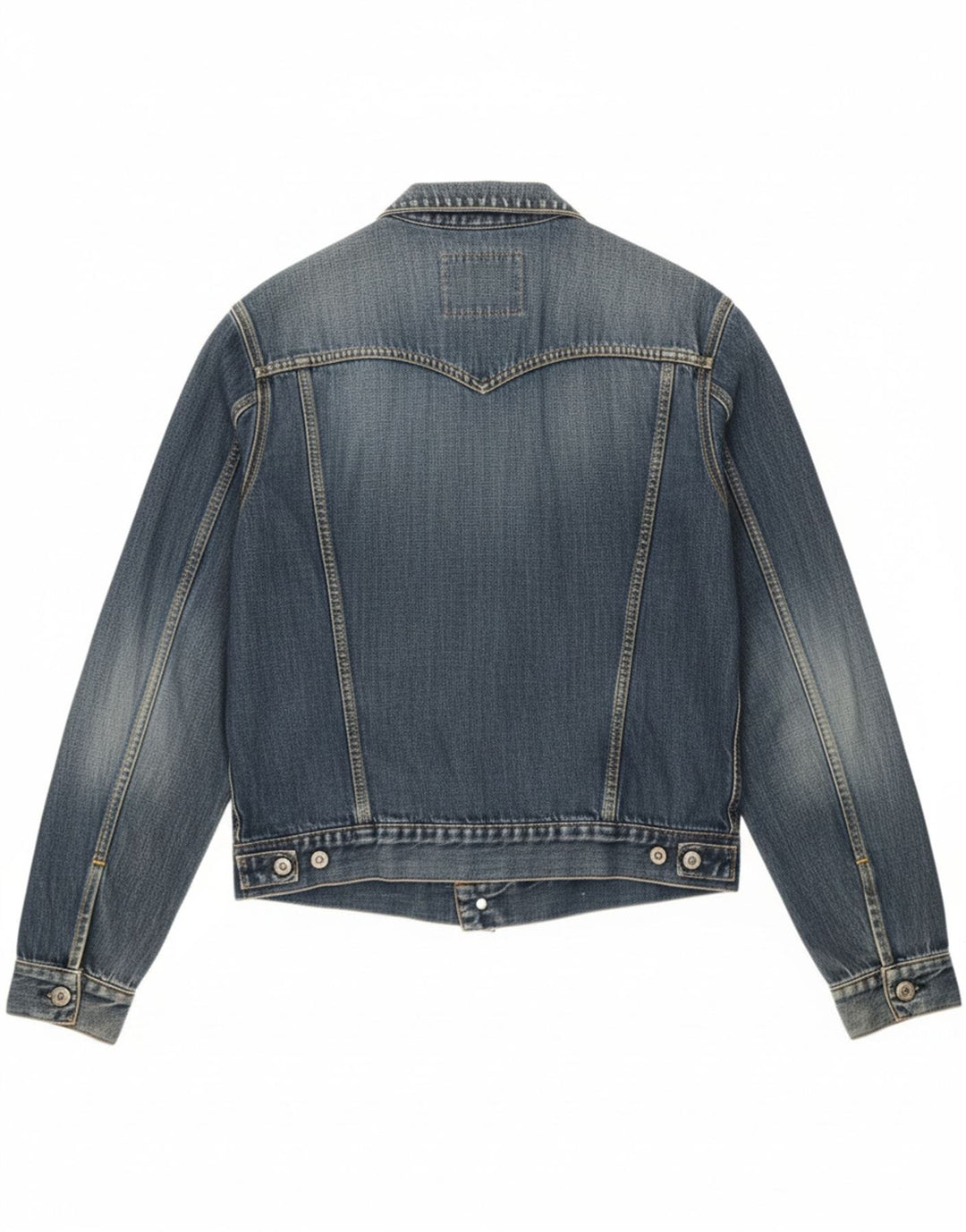 CASUCCI Womens Denim Jacket UK 20 2XL Blue Cotton Vintage Casucci and Second-Hand Casucci from Messina Hembry 