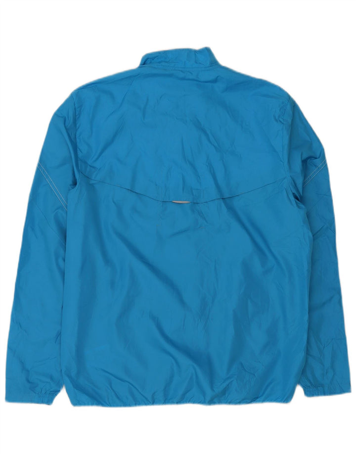 Adidas Mens Tracksuit Top Jacket Medium Blue Polyester