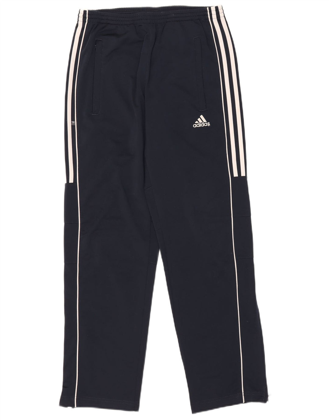 Adidas Boys Tracksuit Trousers 13-14 Years  Navy Blue Polyester